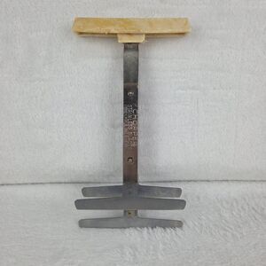 Vintage Foley Spring Loaded 3 Blade Food Chopper Stainless Steel Manual